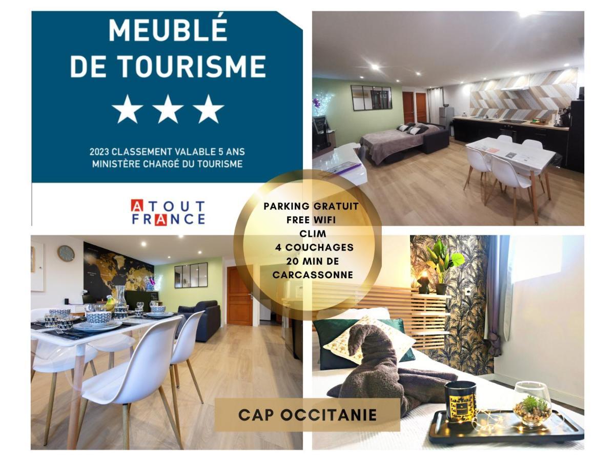 Le Concorde-Wifi-Clim-Parking-3Etoiles-Ockeys Appartement Bram Buitenkant foto